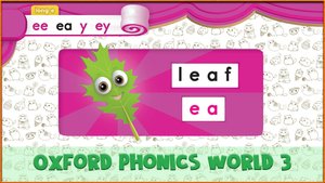 Long | ea | Oxford Phonics World 3 - Long Vowels. #23