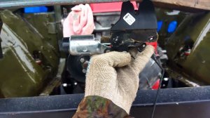 Изготовление крепления радиатора и установка электро замка капота на ВАЗ 2105-07. Часть 28.