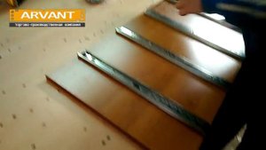 Установка направляющих ящиков с помощью мебельного шаблона (ARVANT РШН-500)