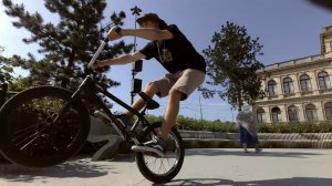 Немного BMX с Алексеем на фонтане. Калининград 2020