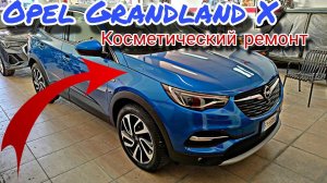 Opel Grandland X Полировка + покраска пластиковых элементов + покраска суппортов Опель Грандленд