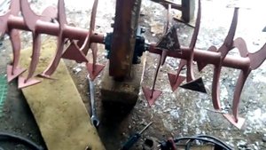 Почвофреза самодельная для КМЗ 012