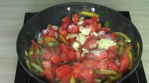 Лагман ( говядина с овощами и домашней лапшой)
