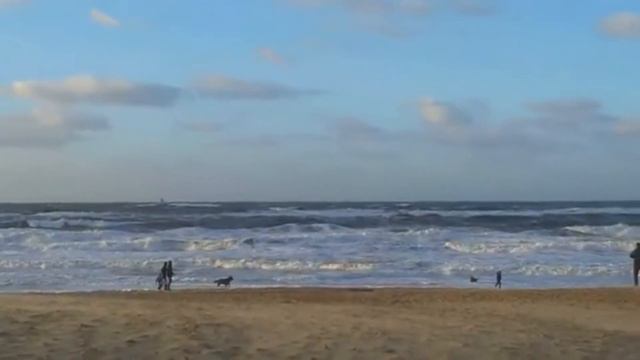North Sea Северное море Noordzee с оригинальным  природным звуком )