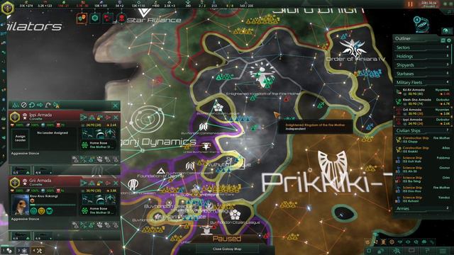 Stellaris: Overlord DLC - Enlightened Kingdom of the Fire Mother - Episode 13 смотреть онлайн