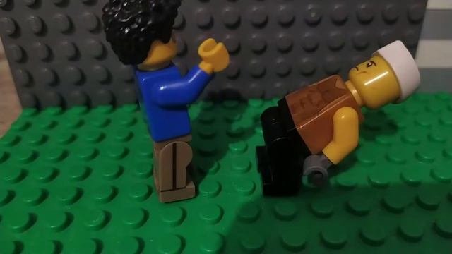 Удар как в морталкомбат(Лего анимация)