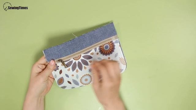 DIY BELT POUCH BAG | Easy Waist Bag Fanny Pack Tutorial [sewingtimes]