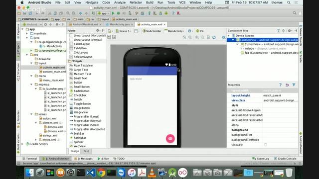 COMP3025 - W2016 - Lesson 6 - Part 2 - Broadcast смотреть онлайн