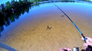 Воблер Tsuribito Minnow 110F,отзыв и видео игры под водой на водоеме!