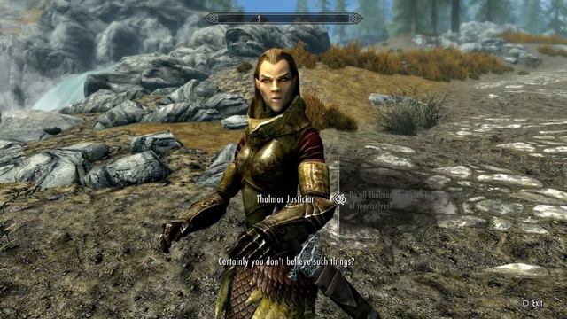 Skyrim - Thalmor Justiciars (Random Encounter)
