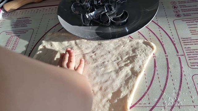 Слойки приготовленные ребенком
