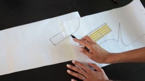Цельнокроенный воротник-стойка с вырезом. Моделирование / Balance of Style /#воротник