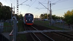 Подборка проезжает пассажирский электропоезд ЭП2Д и ЭГ2Тв Иволга 2.0 | МЦД Москва | РЖД