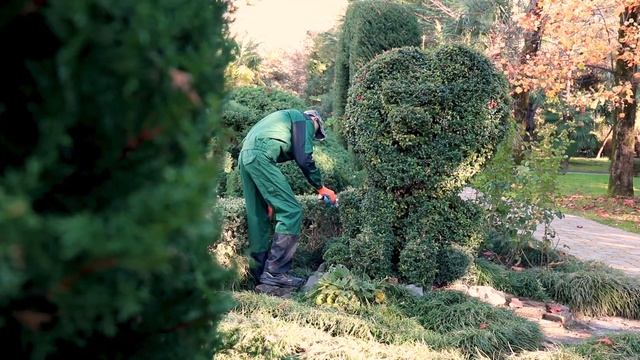 Настоящие топиарные фигуры смотреть онлайн