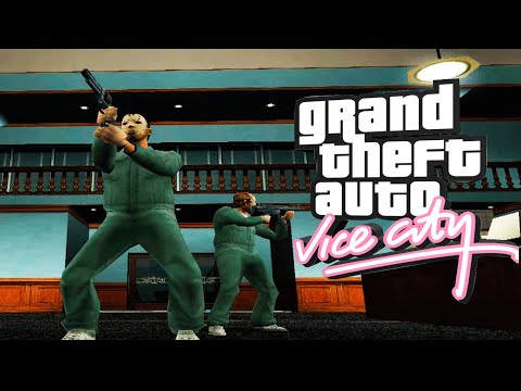 Замутили ограбление банка _ Grand Theft Auto: Vice City #13