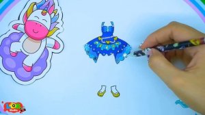 Paper Dolls Dress Up - Costume Elsa Fire Disguise Frozen Poor Dress - Barbie Story & Crafts