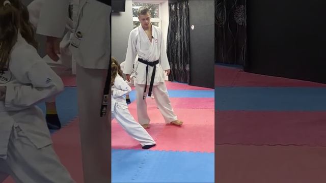 Фрагменты с тренировки по каратэ Шотокан wkf каратэ обучение ката karate kata