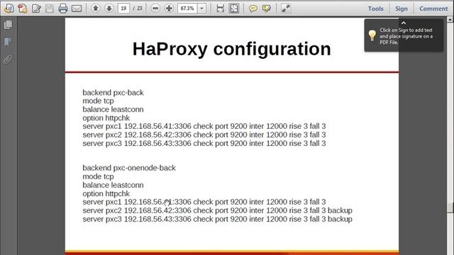 Percona XtraDB Cluster -- Installation and Setup смотреть онлайн