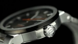 Epos Sportive 3442 - Bicolor Black PVD + Steel / Grey Index