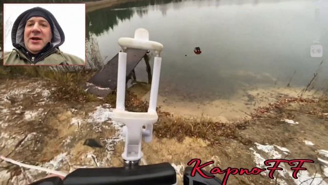 Прикормочный Кораблик Actor Plus GPS распаковка Первый заед смотреть онлайн