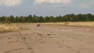 Картинг Минск 125 Новый резонатор и он поехал