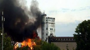 Пожар на Элеваторе, 1-9-2013, Заводской, Саратов.