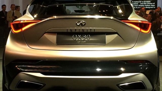 2016 Infiniti QX30 - 2015 Geneva Motor Show смотреть онлайн