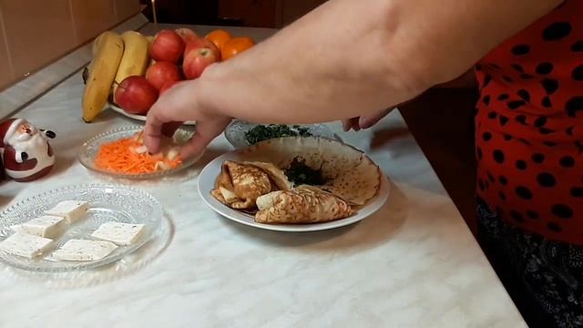 Фрукты и блины с начинкой! ? Икота - переди на Федота!?