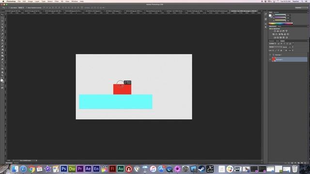 Photoshop: Rectangle Tool -- Tutorial смотреть онлайн