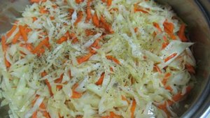Пшеничная каша с капустой