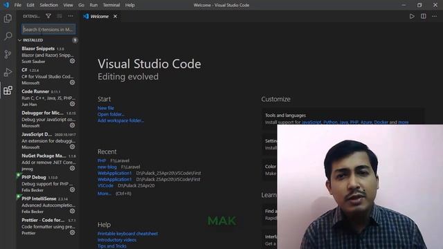 How to install Code Runner extension in Visual Studio Code  | PHP Bangla Tutorials | PHP Code Runne