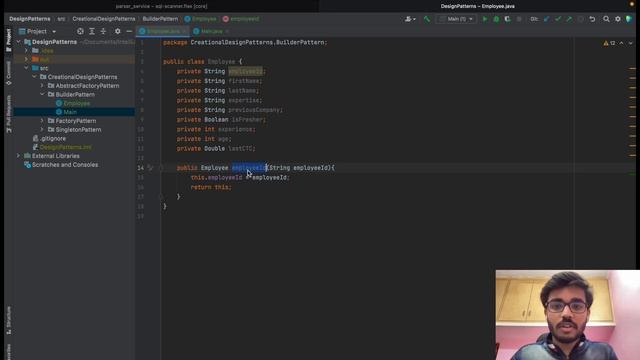 Builder Design Pattern | Example and Code in Java | Creational Patterns