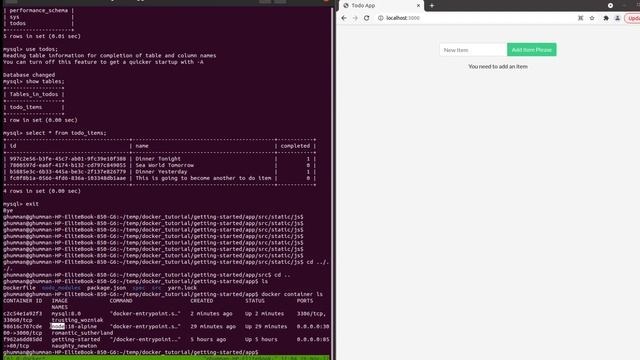 Docker Tutorials - Part 8 - Multi Container Docker Applications