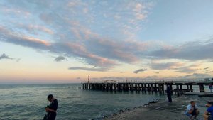 #Алушта 01 10 20г. #осень 👉 она не СПРОСИТ☝уже ОКТЯБРЬ/Наследие СССР "ПОЛЁТ" #звучитаккордеон#Крым