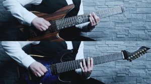 Archspire - Bleed the Future - Guitar Cover (Both Parts!)