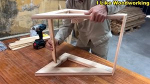 Amazing Techniques Woodworking Skills Ingenious - How To Build A Chair Combined With A Ladder Uniqu