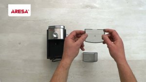Распаковка кофемолки / Unpacking of coffee grinder ARESA AR-3607
