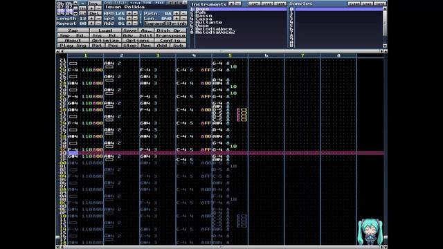 Hatsune Miku - Ievan Polkka 8 bit смотреть онлайн