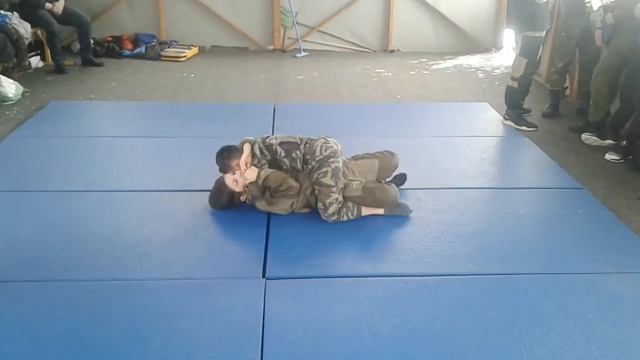 Учебная схватка воспитанников Кузнецова Егора и Власова Дмитрия смотреть онлайн