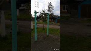 Крутим солнышко на качели