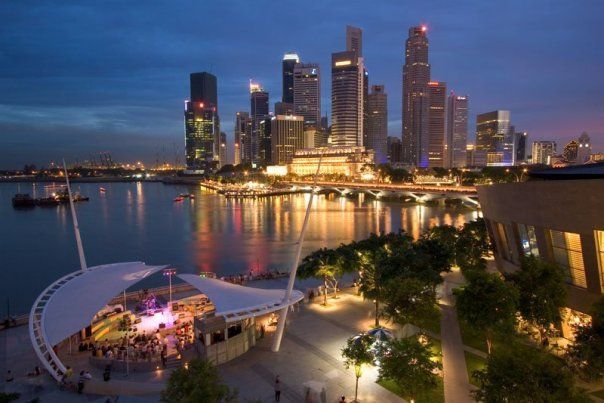 Самые красивые места Сингапура. Короткий видеообзор. Достопримечательности Сингапура. Слайд-Шоу.