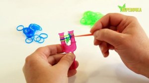 Браслет из резиночек Французская коса