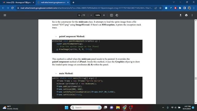 Import sprite & Key Movement смотреть онлайн