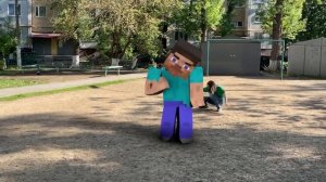 Minecraft My World animation in Real Life Compilation 1