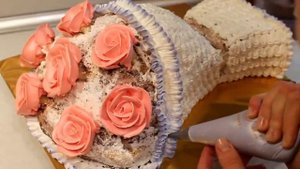 Торт букет 3Д