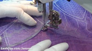 Beginner Ruler Quilting on a Home Sewing Machine - Janome 1600