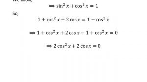 csc x + cot x = 1, find all solutions of the equation in the interval [0, 2π)