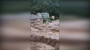 ✨Ливневый паводок в городе Савона  Италия, Лигурия . Ливни и наводнения на севере Италии.