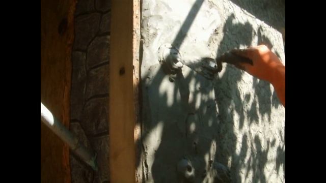 Декоративная штукатурка дома в форме бревна смотреть онлайн