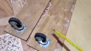 Подставки для перемещения мебели и материалов. Своими руками.